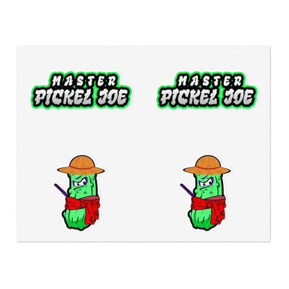 Master Pickel Joe Sticker Sheets