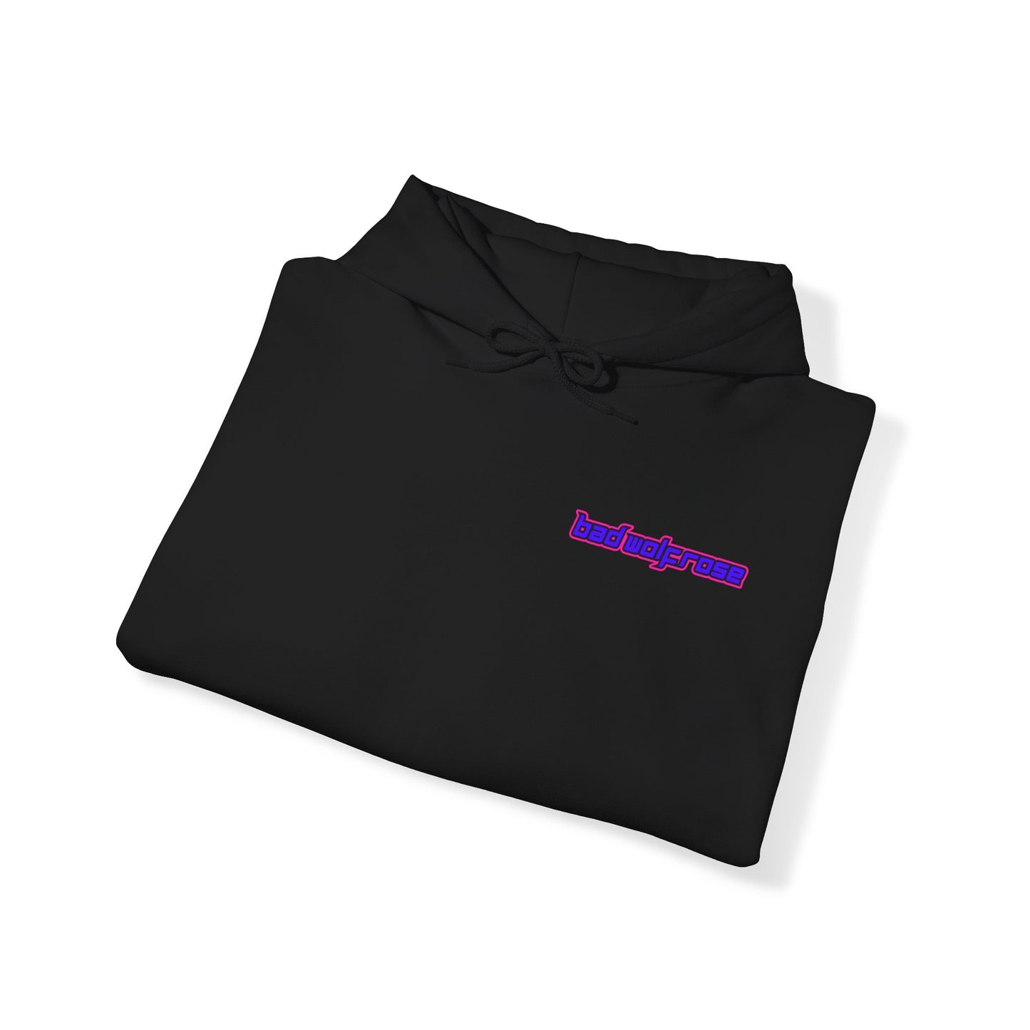BadWolfRose Back Print Unisex Hoodie