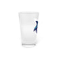 Casual Shark Classic Pint Glass, 16oz