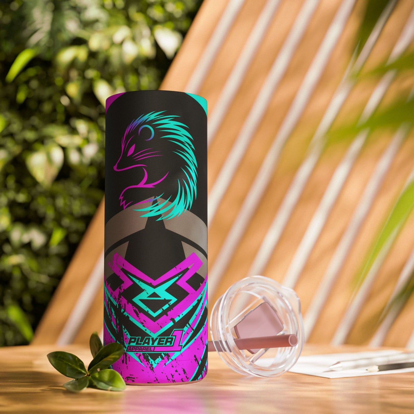 Kraven Quills Skinny Matte Tumbler, 20oz