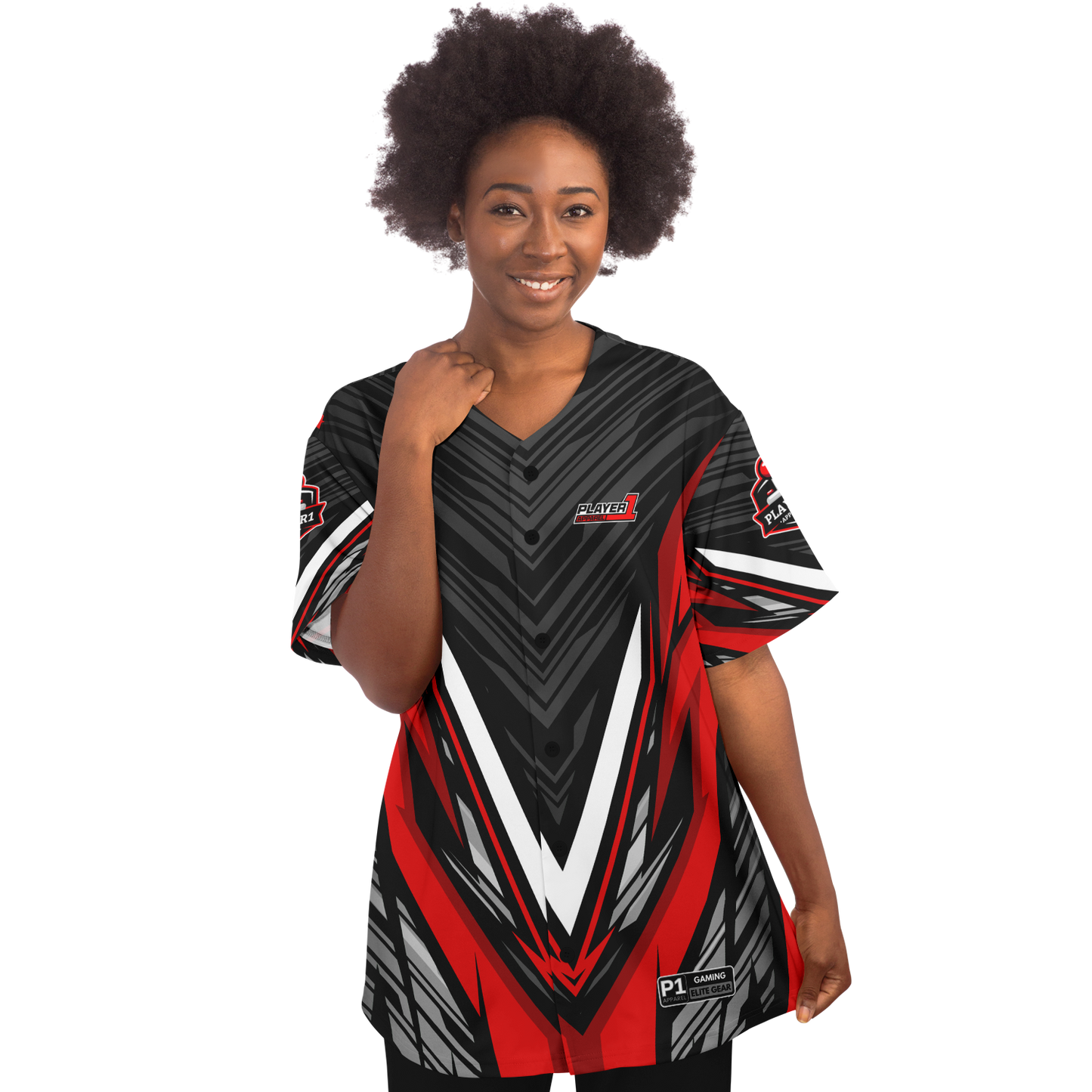 Player1Apparel V2 Unisex Baseball Jersey (CN)