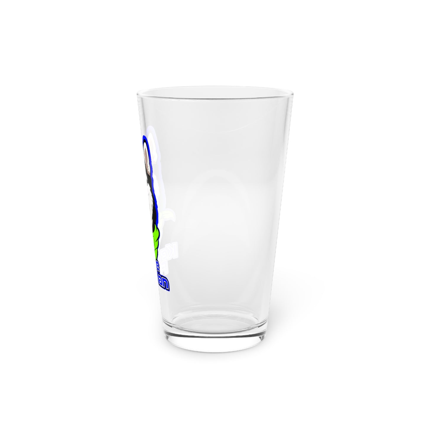 KevTheFatMan Pint Glass, 16oz
