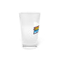 Delta FZNS Text Pint Glass, 16oz