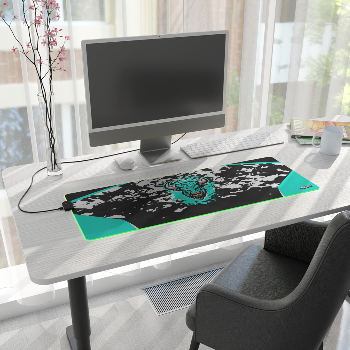 Rocky Buffulo LED Gaming Mouse Pad