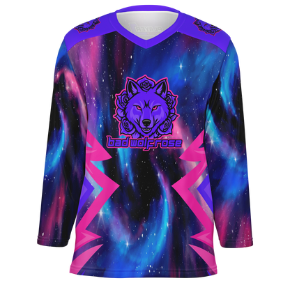 BadWolfRose Hockey Jersey