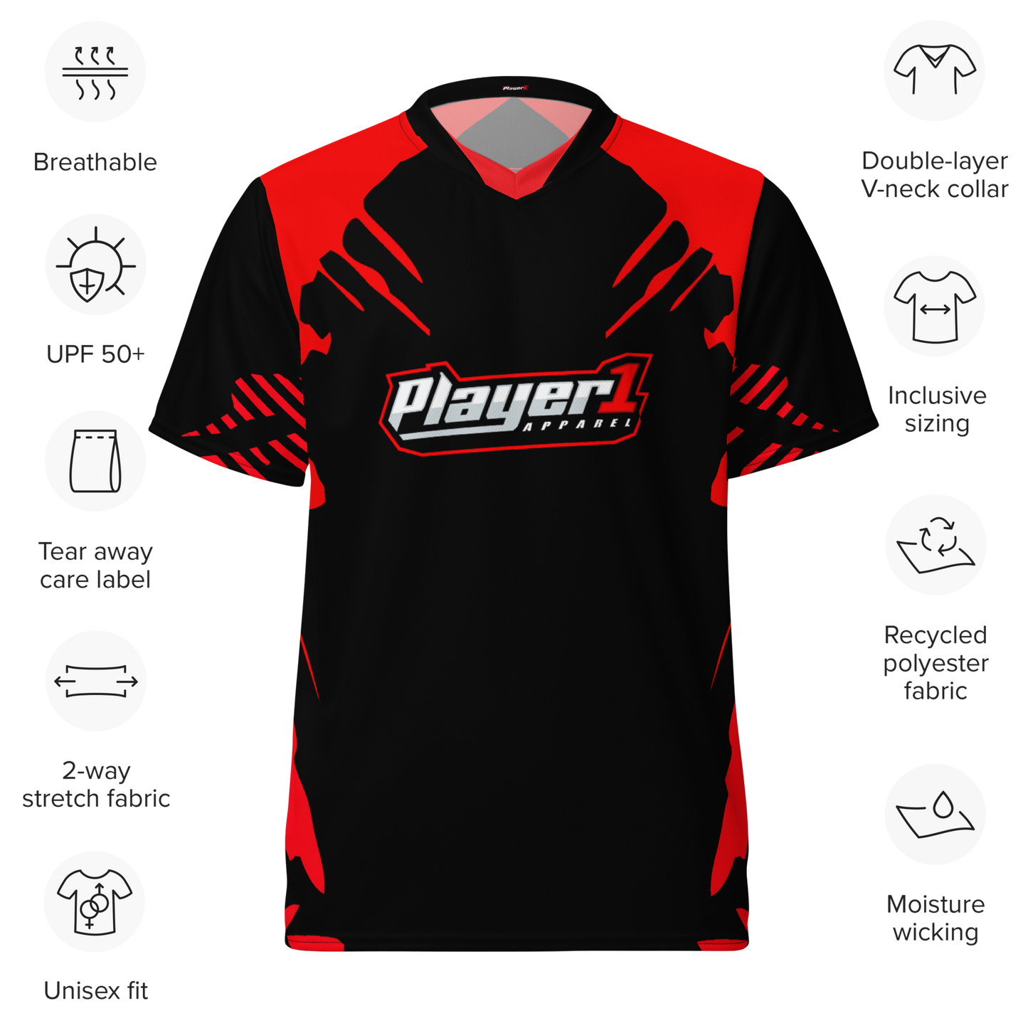 Player1Apparel Unisex Elite Jersey