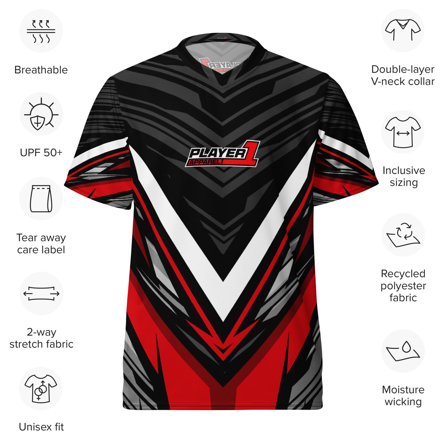 Player1Apparel Unisex Elite Pro Series Jersey