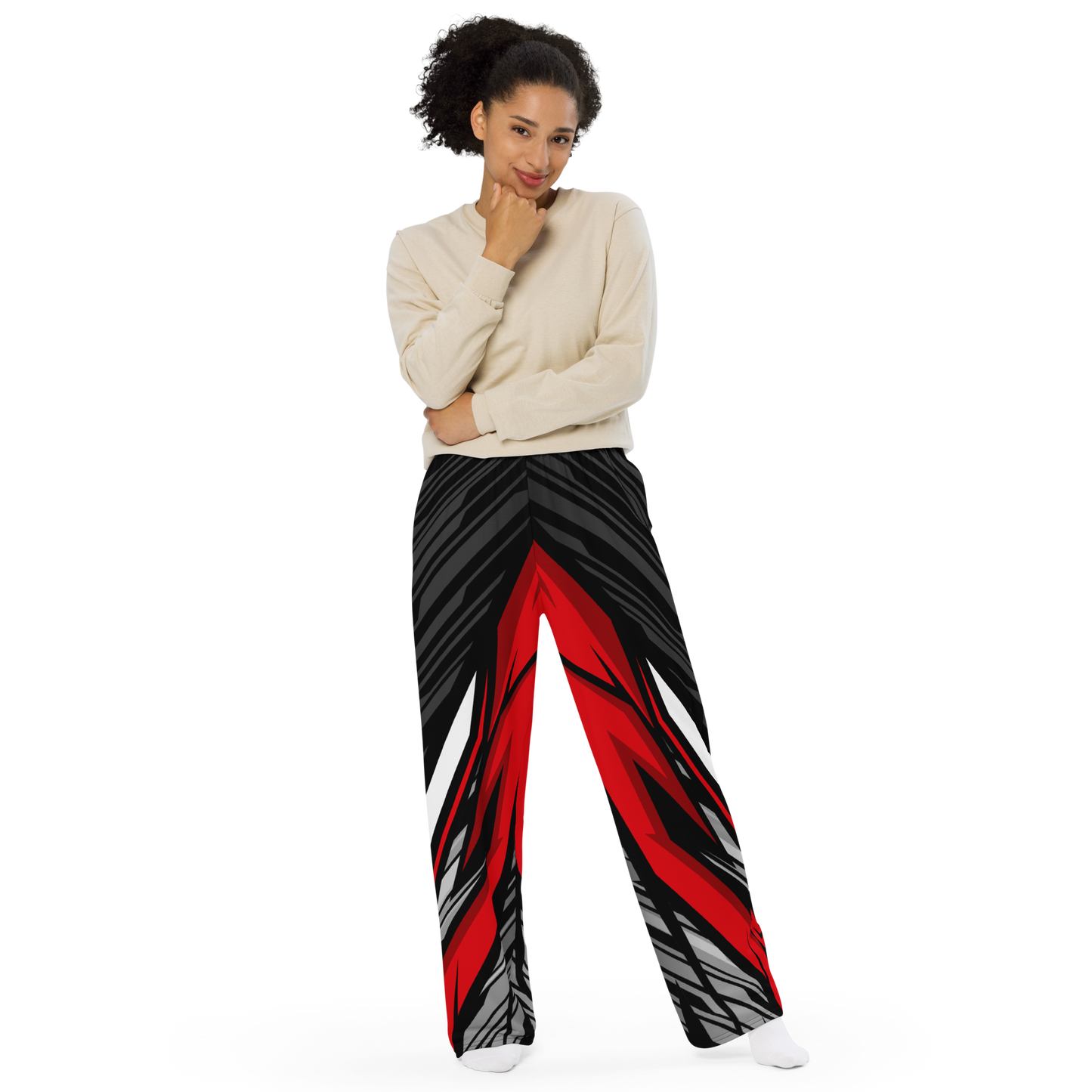 Player1Apparel unisex wide-leg pants