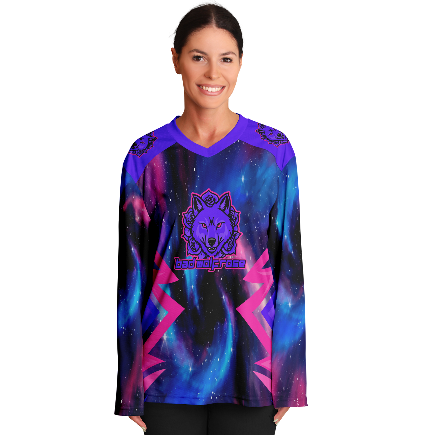 BadWolfRose Hockey Jersey