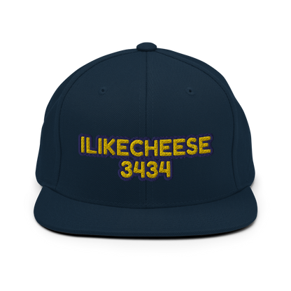 ILikeCheese3434 Snapback Hat