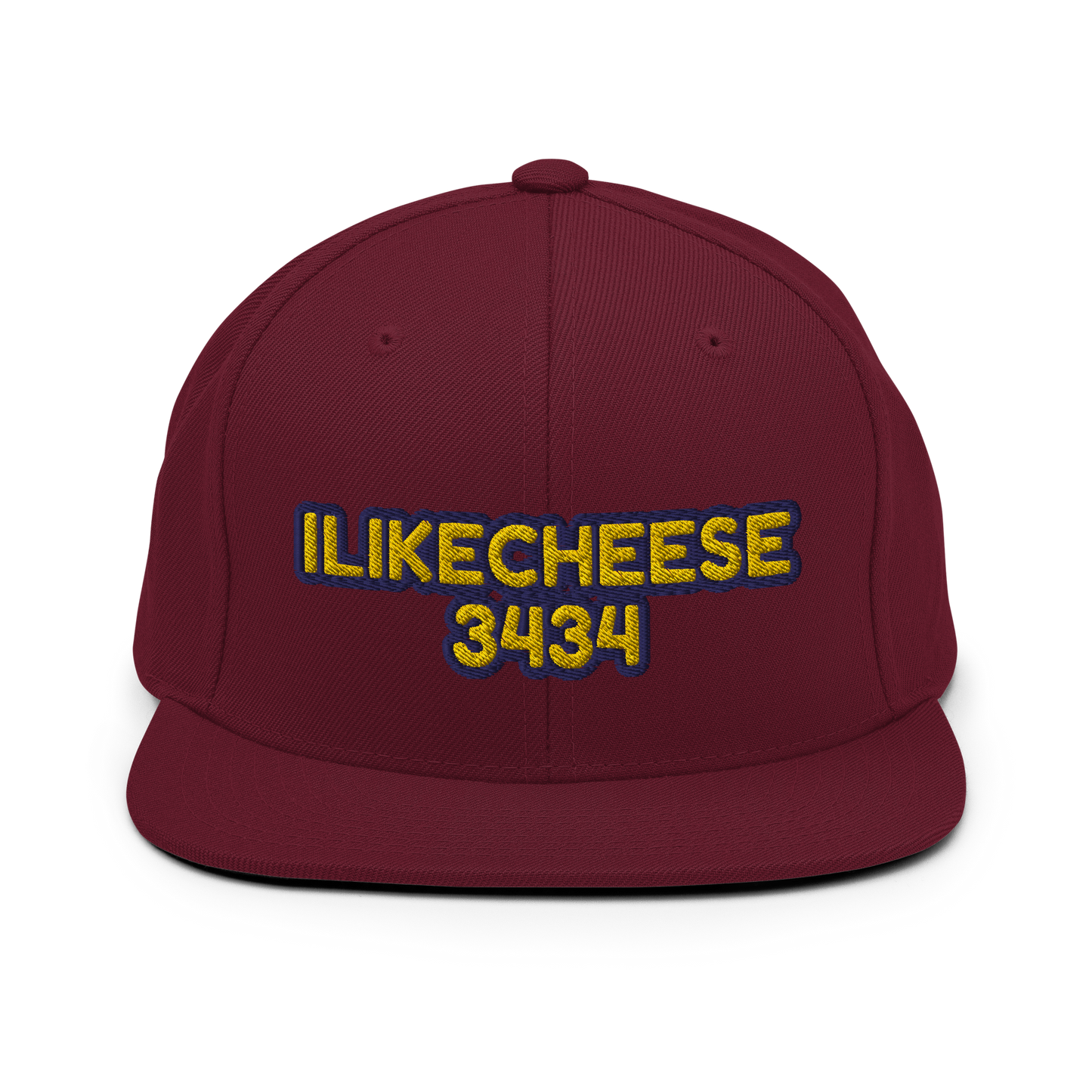 ILikeCheese3434 Snapback Hat
