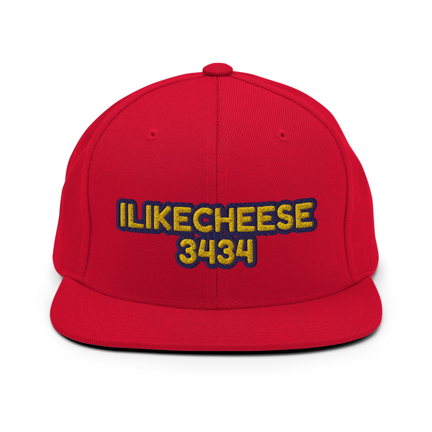 ILikeCheese3434 Snapback Hat