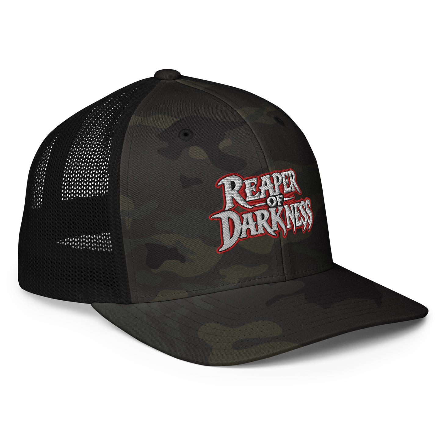 Reaper Of Darkness Flex Fit Trucker Hat