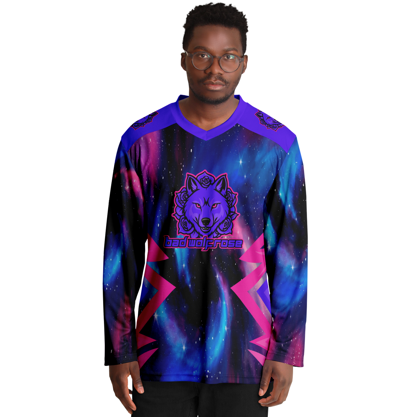 BadWolfRose Hockey Jersey