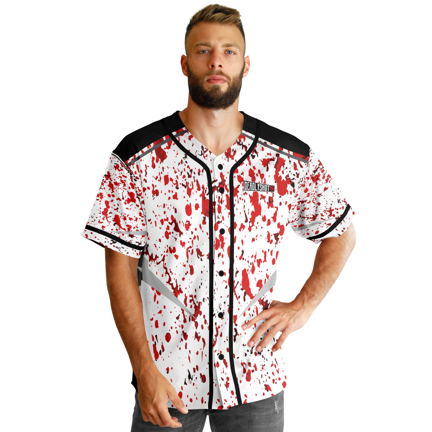 Deadlyshot16 Reversible Baseball Jersey