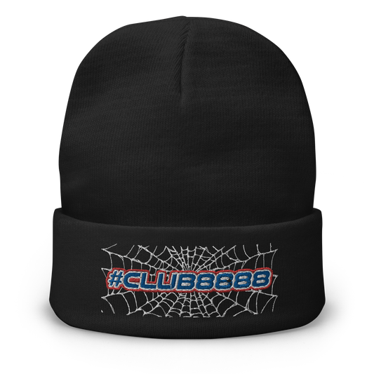 Spiderman8888 Club8888 Embroidered Beanie