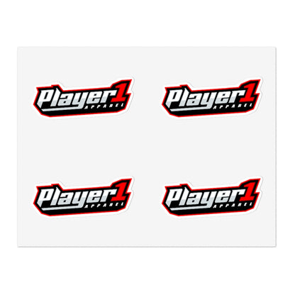 Player1Apparel Sticker Sheets
