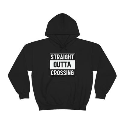 Straight Outta Crossing Unisex Hoodie