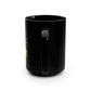 Smarmy Tank Black Mug, 15oz