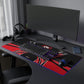 Red Bit LED Gaming Mouse Pad