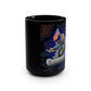 GrandpaG Silhouette Black Mug, 15oz
