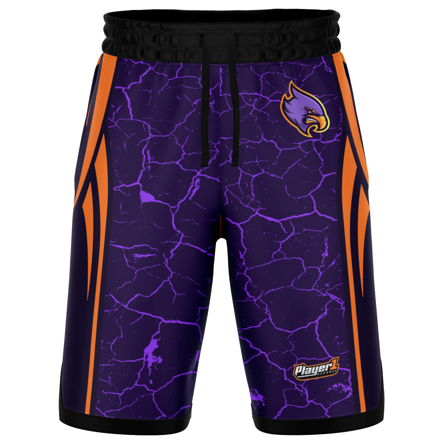 Angry Gaming Basketball Shorts