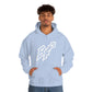 BlackFox Unisex Hoodie W/White Logo