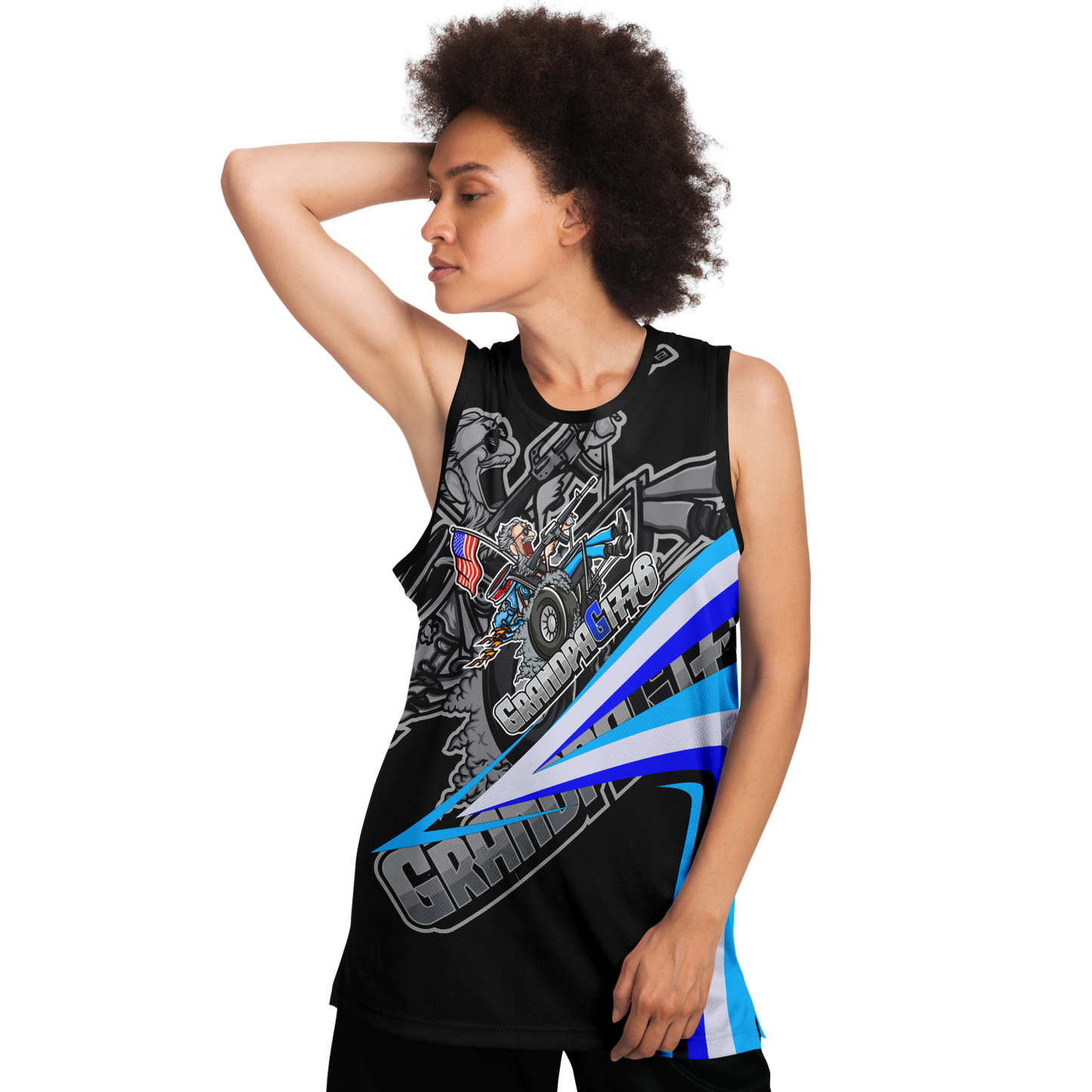 GrandpaG Basketball Jersey