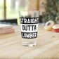 Straight Outta Lumber Pint Glass, 16oz