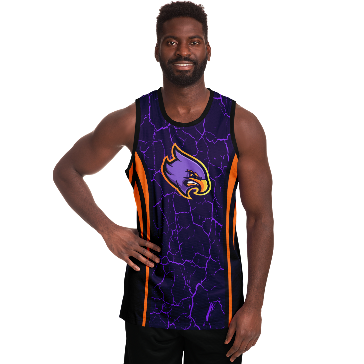 Angry Gaming Basketball Jersey