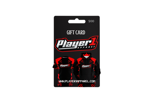Player1Apparel $100 Gift Cards