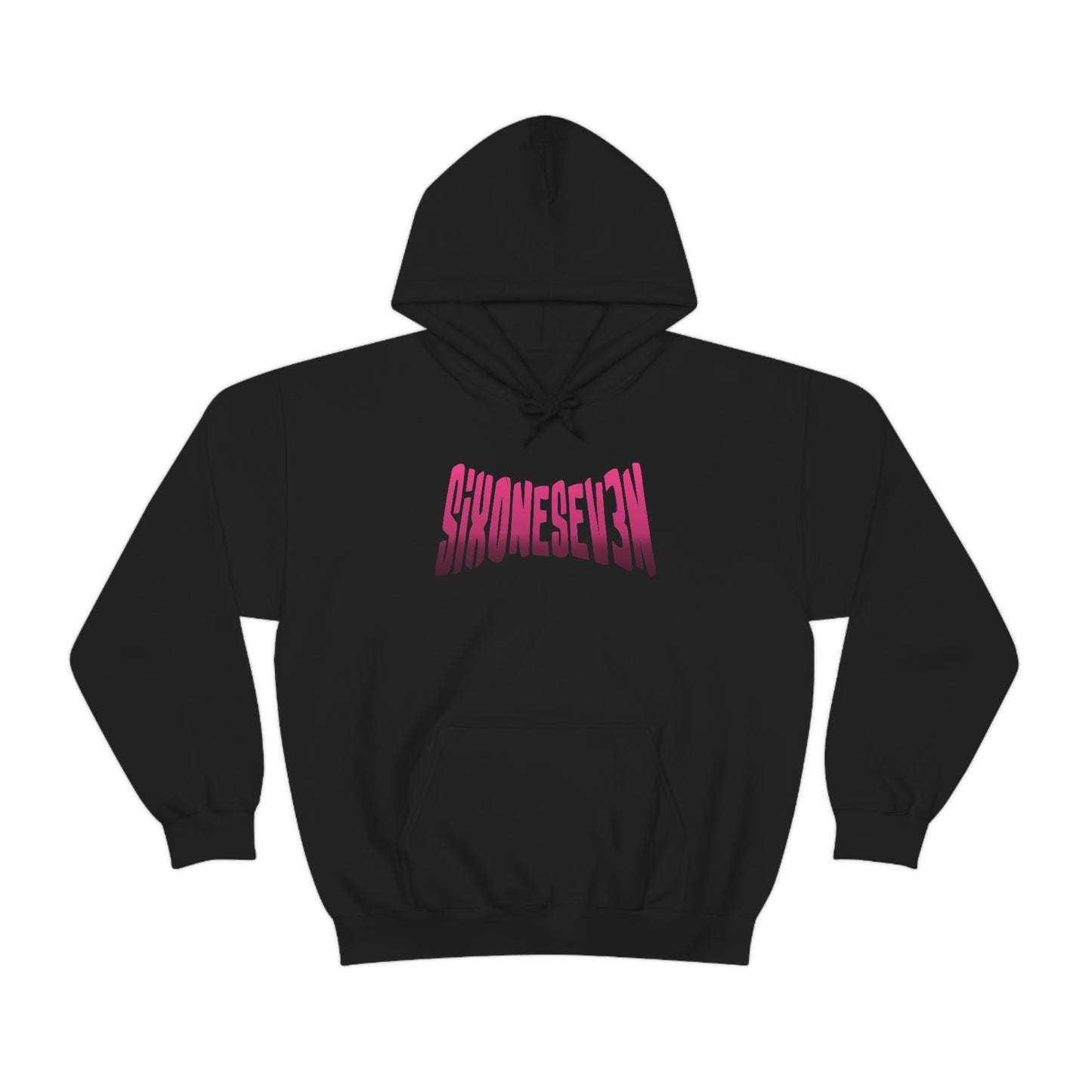 SixOneSev3n Text Unisex Hoodie