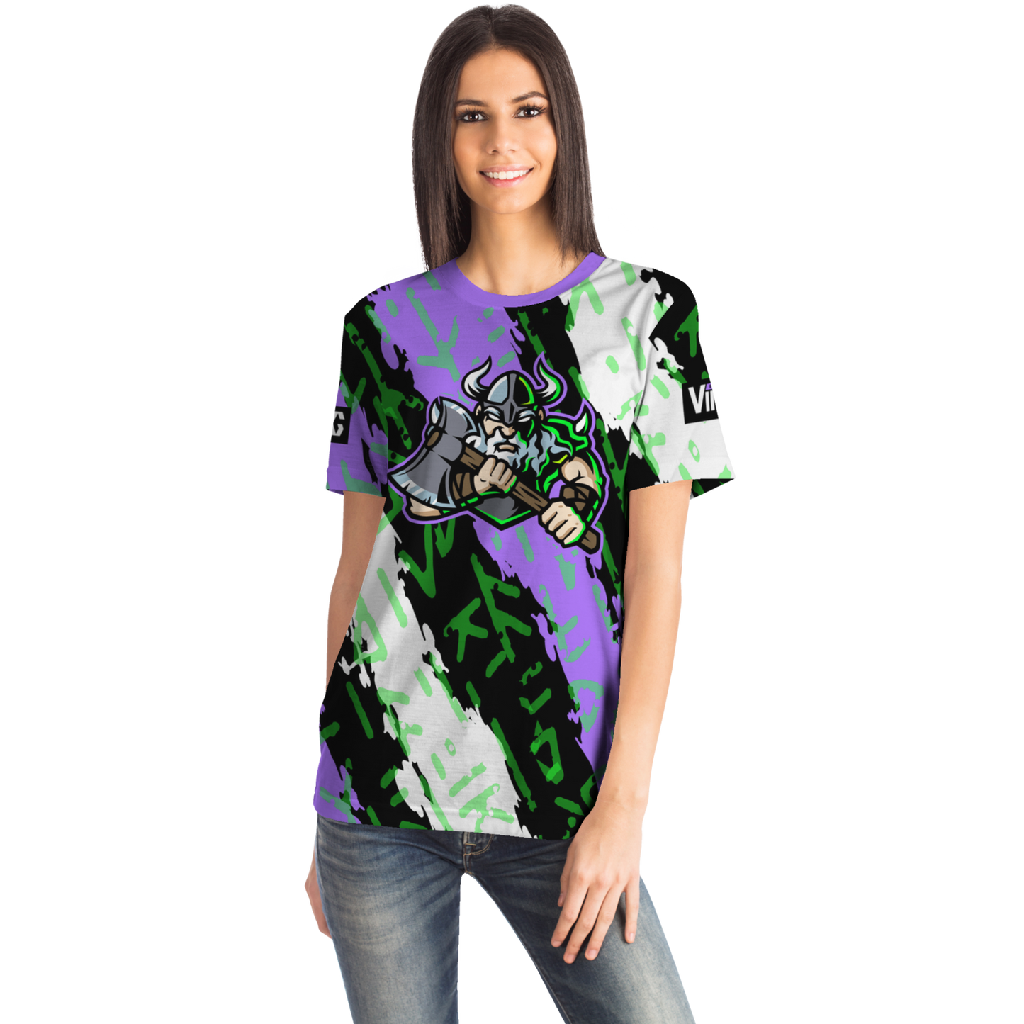 Rated R Viking Green Runes Pro Jersey