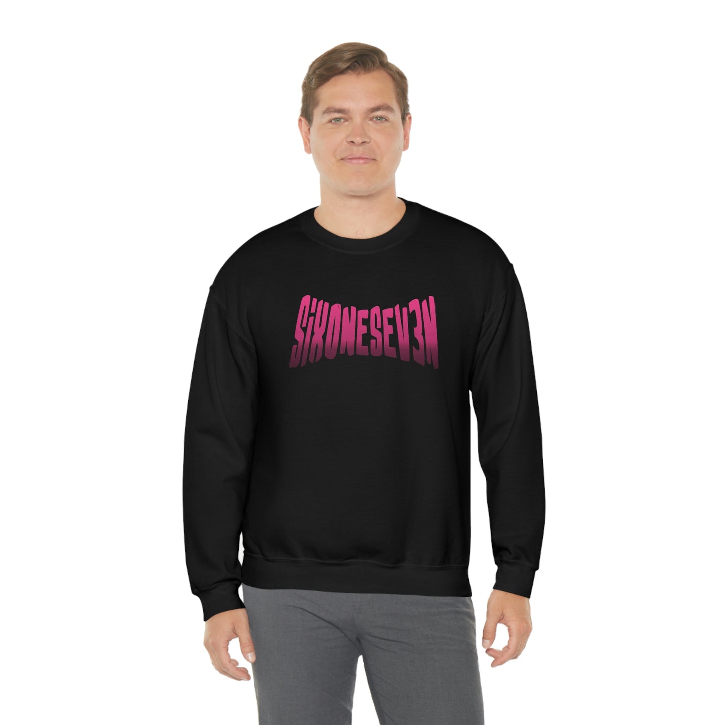 SixOneSev3n Text Unisex Sweatshirt