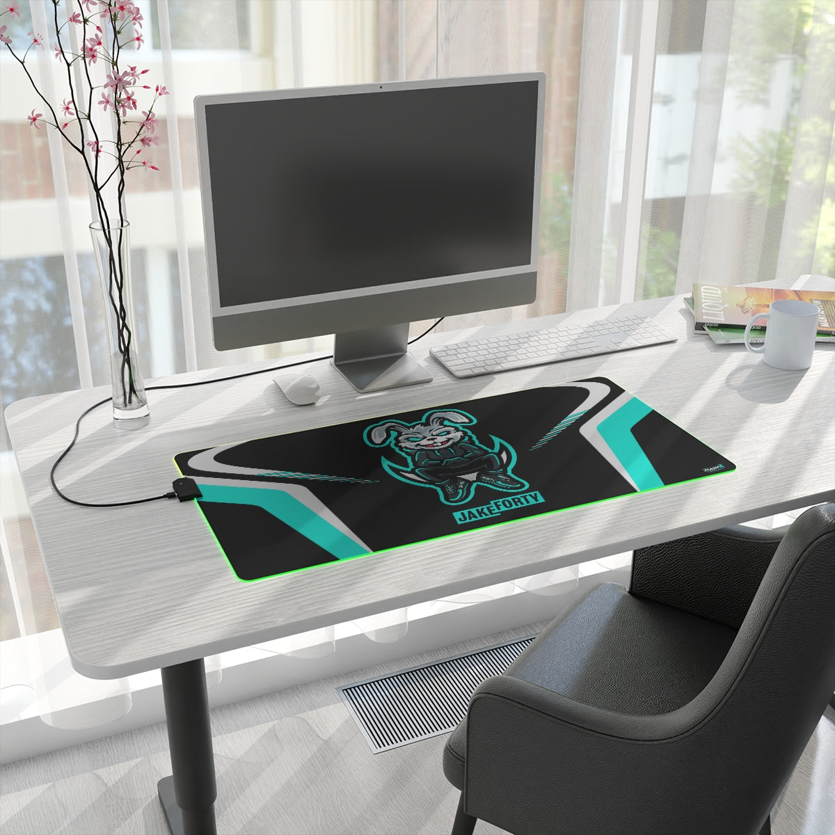 JakeForty LED Gaming Mouse Pad