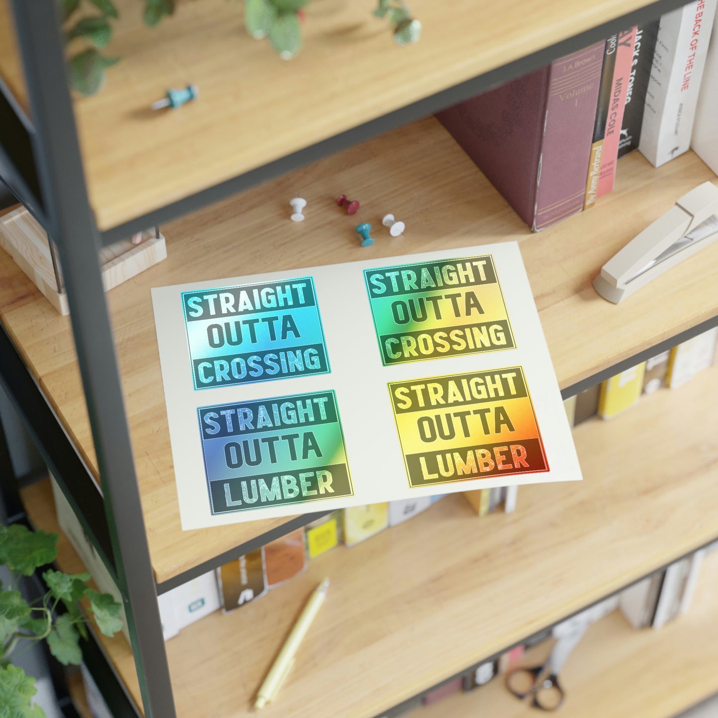 Straight Outta Sticker Sheets