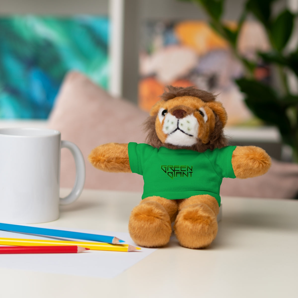 Green Giant Stuffed Animals with Tee