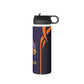 Angry Gaming Stainless Steel Water Bottle, Standard Lid