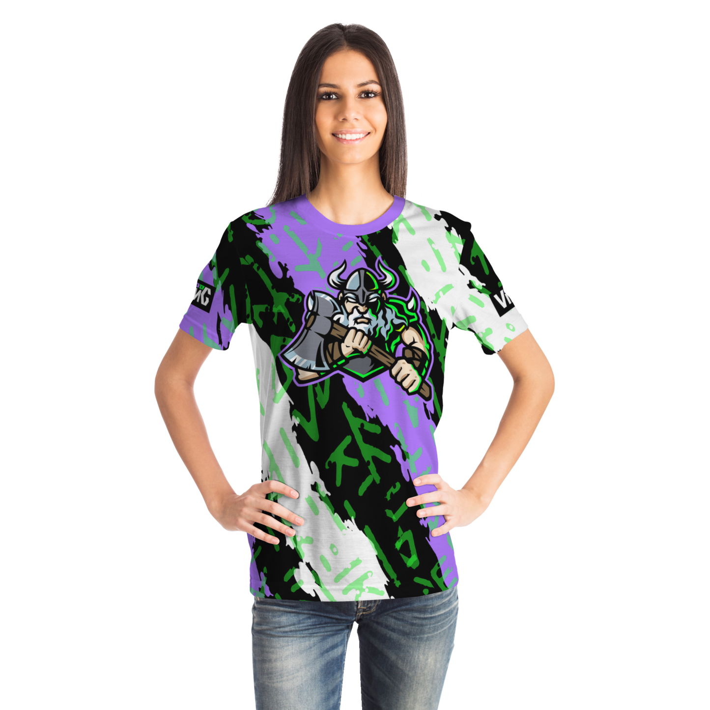 Rated R Viking Green Runes Pro Jersey