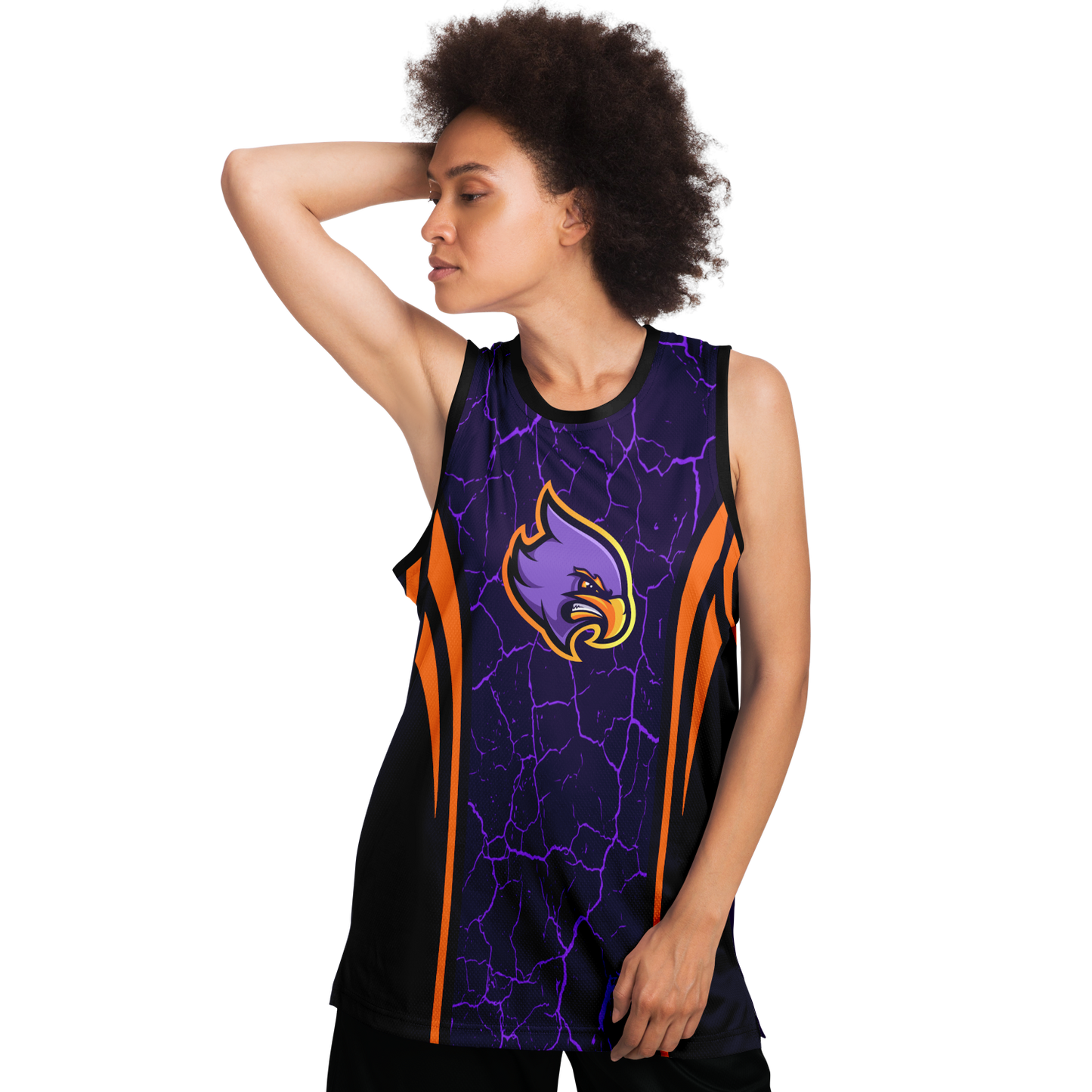 Angry Gaming Basketball Jersey