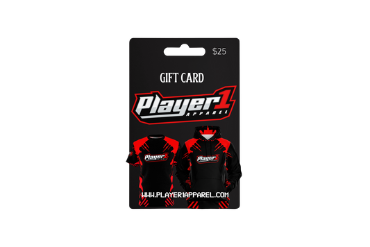 Player1Apparel $25 Gift Cards