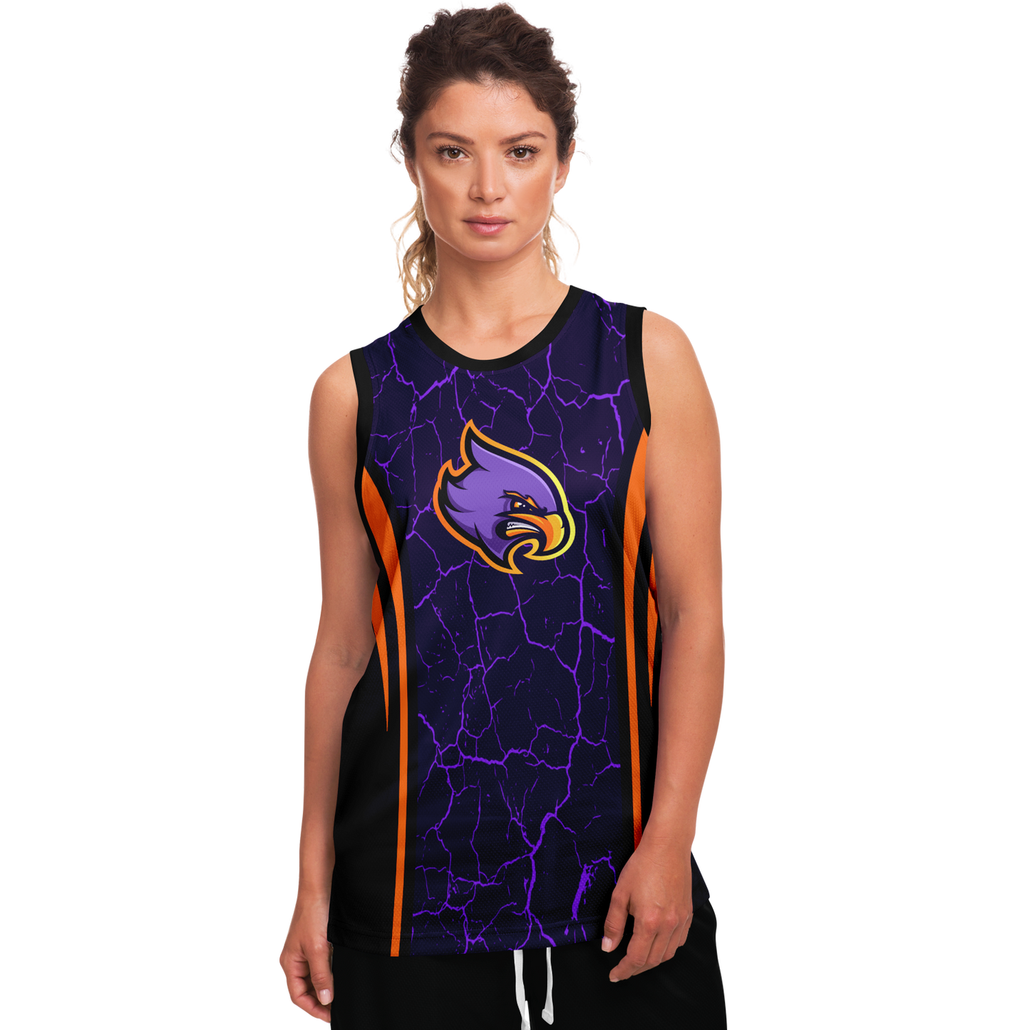 Angry Gaming Basketball Jersey