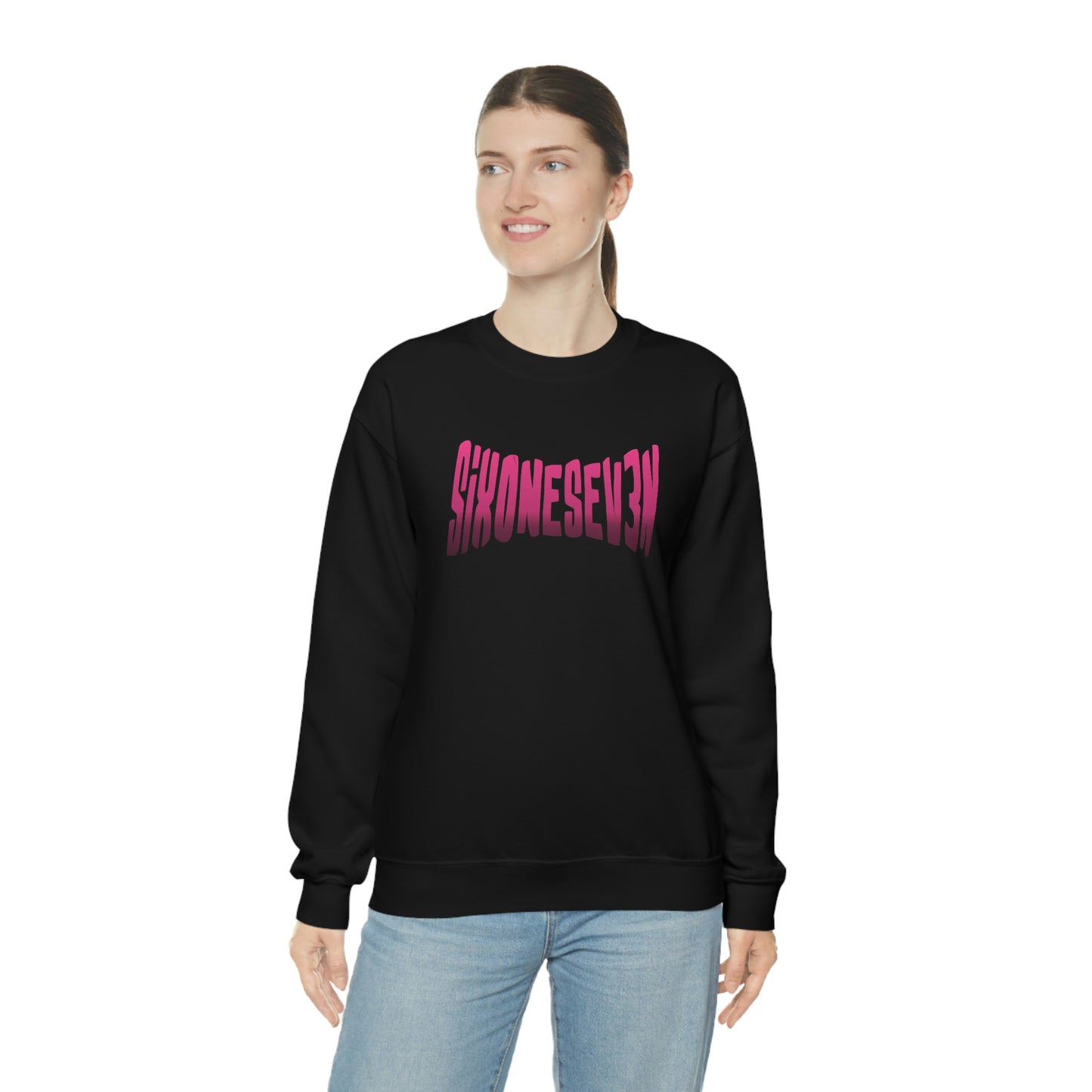 SixOneSev3n Text Unisex Sweatshirt