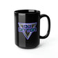 Dj Ditter Black Mug, 15oz