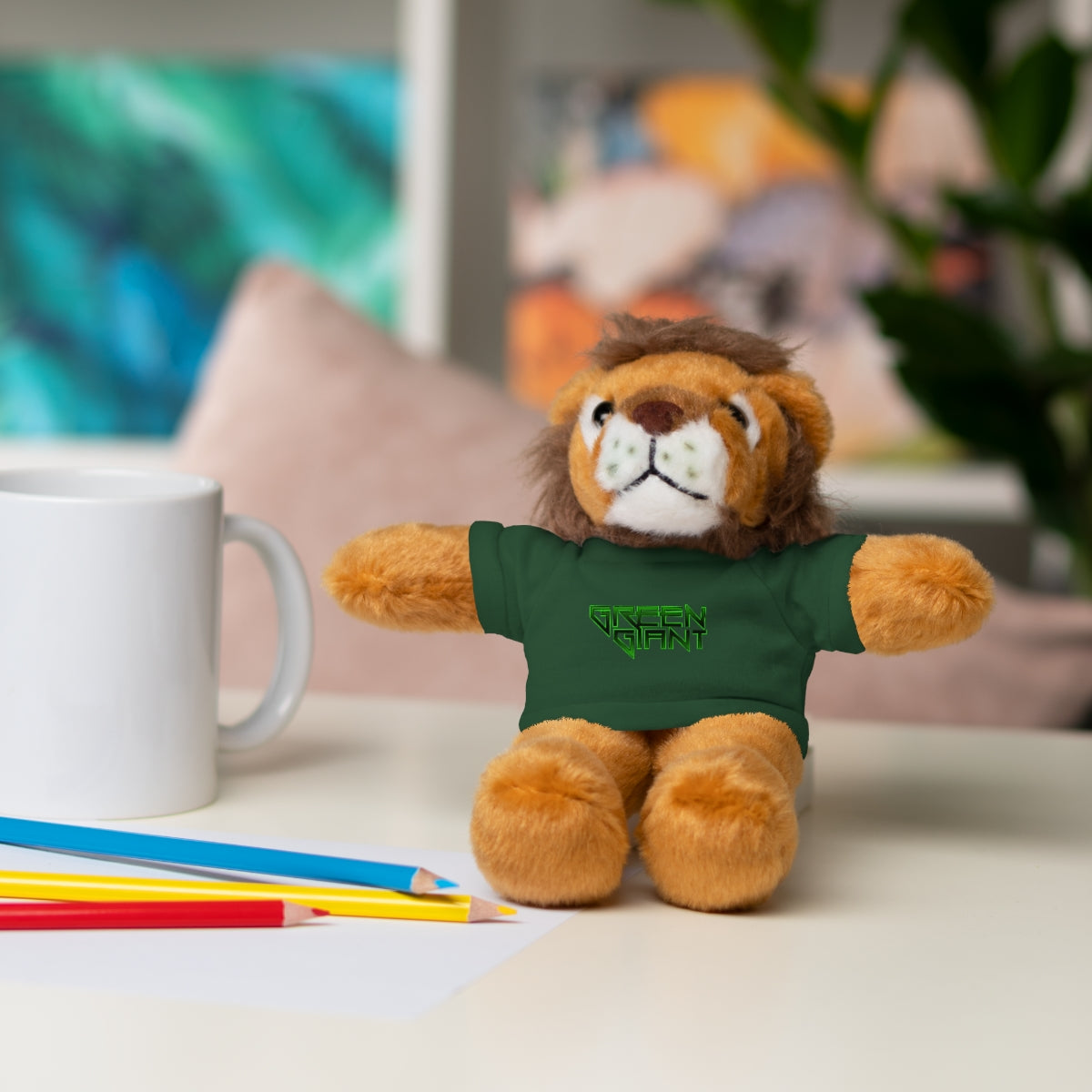 Green Giant Stuffed Animals with Tee