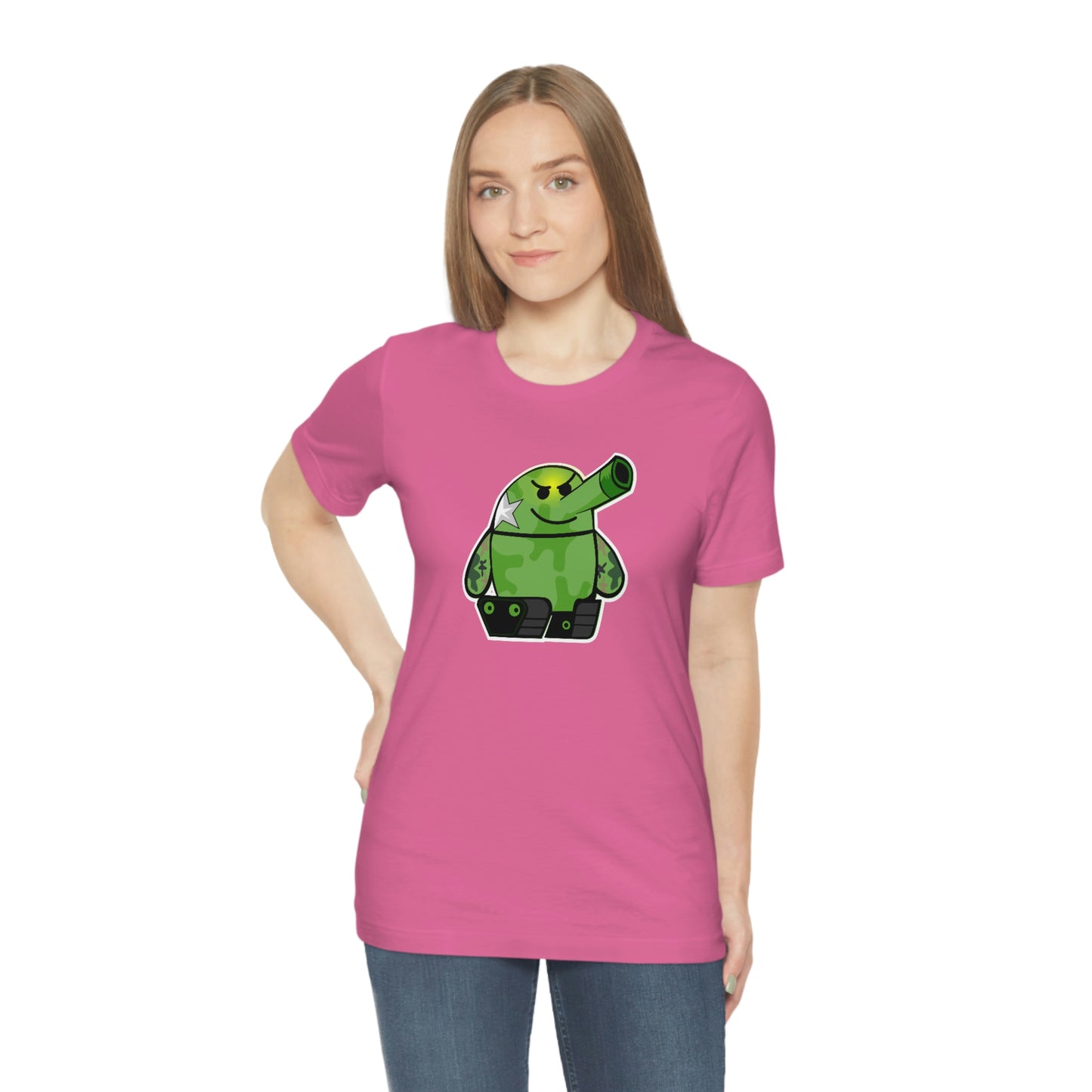 Smarmy Tank Cartoon Unisex T-shirt