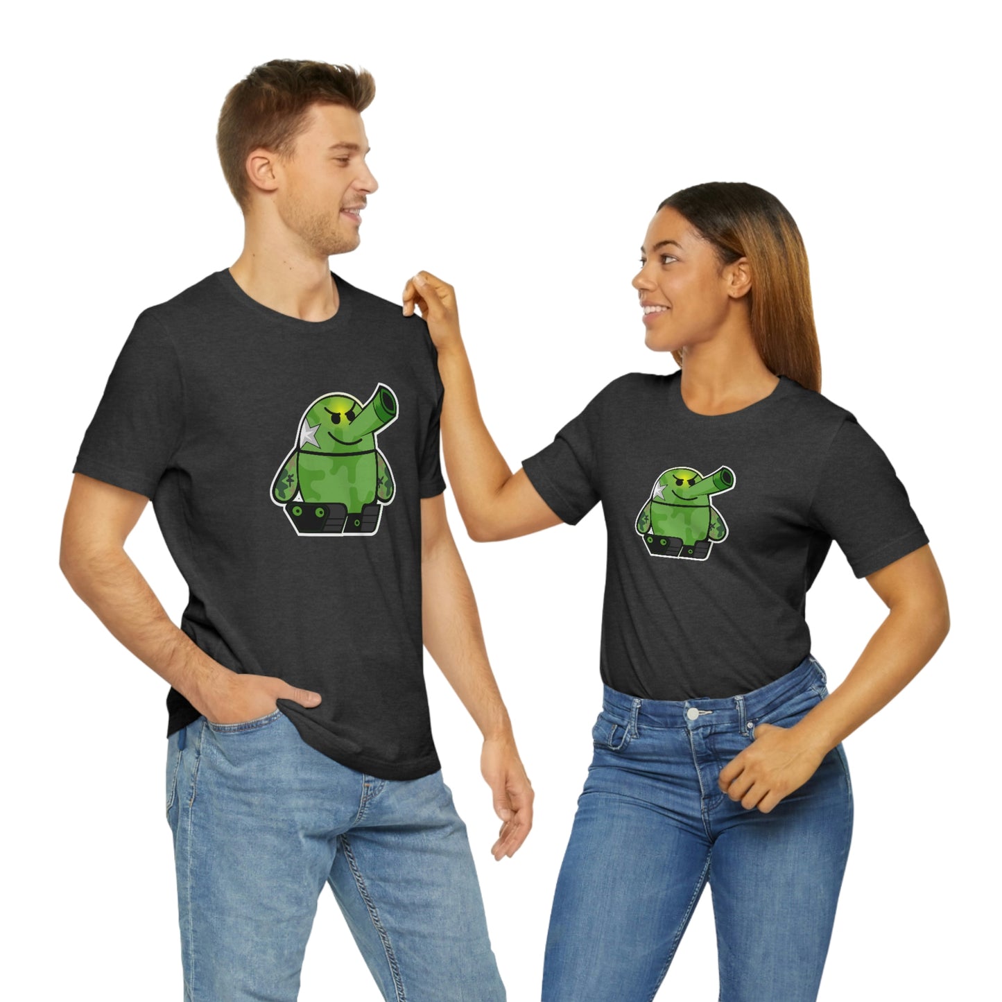 Smarmy Tank Cartoon Unisex T-shirt