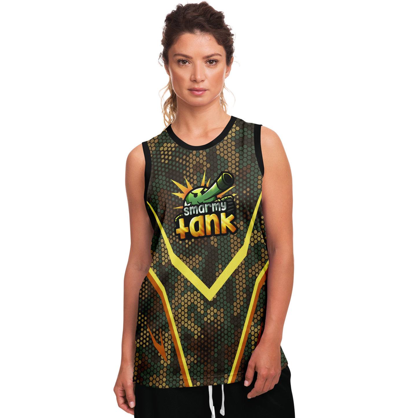 Smarmy Tank Basketball Jersey
