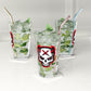 Red Bit Pint Glass, 16oz
