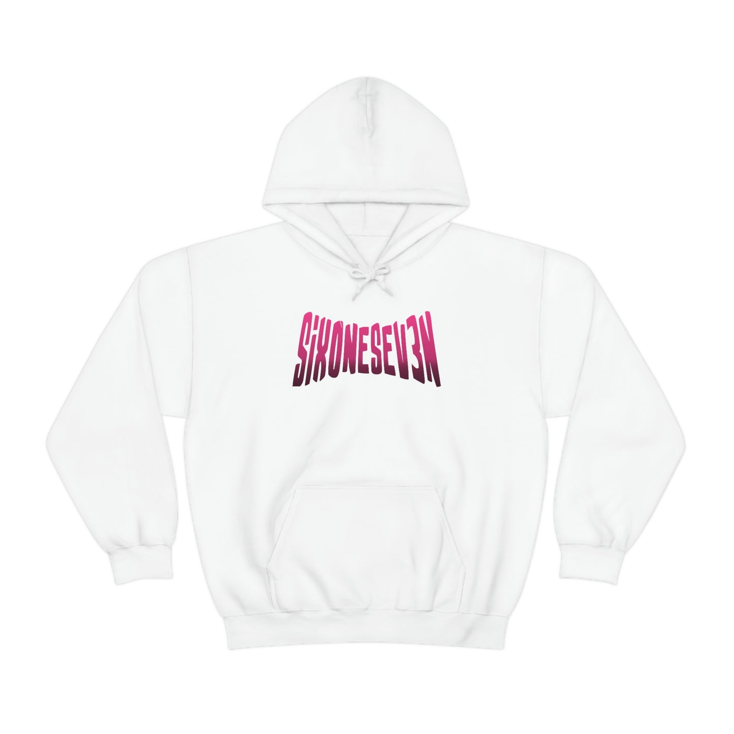 SixOneSev3n Text Unisex Hoodie